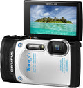 Olympus Stylus TG-850 IHS 16 MP Digital Camera (White) - International Version