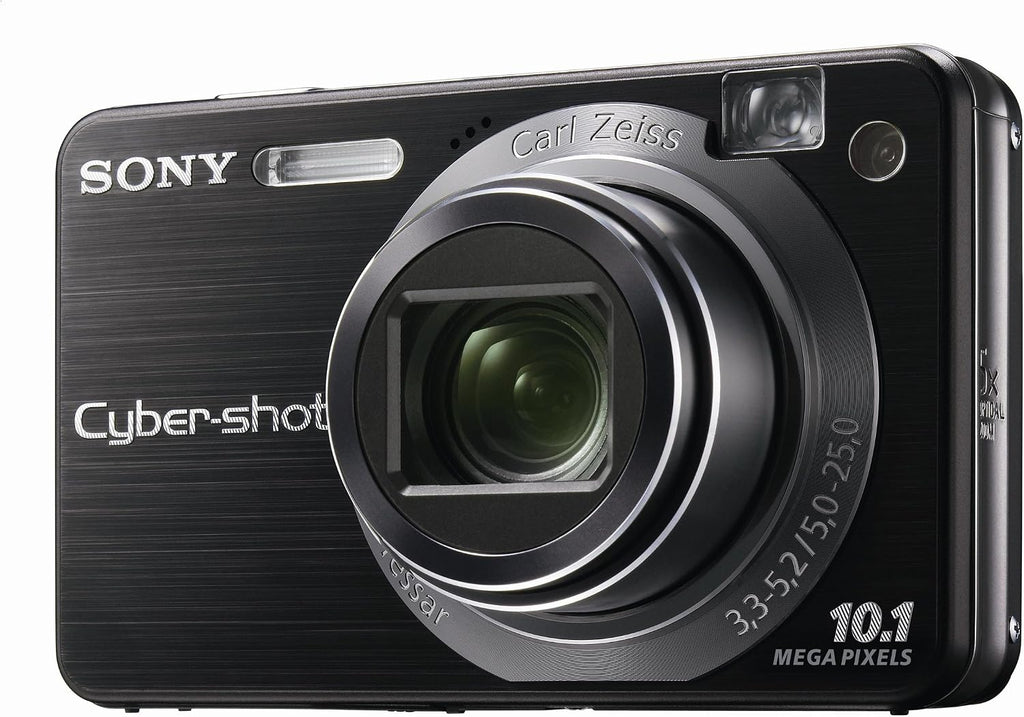 Sony Cybershot DSCW170/B 10.1MP Digital Camera with 5x Optical Zoom with Super Steady Shot (Black)