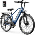 Jasion Roamer/ST/Pro Electric Bike for Adults, 26' Commuter Ebike 1200W 528WH Removable Battery, 28MPH 40-62miles,Electric Bicycles for Women/Man,UL2849 Certified