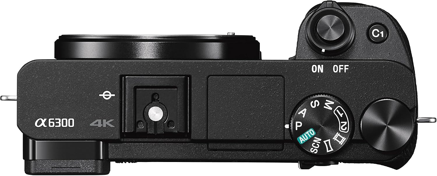 Sony Alpha a6300 Mirrorless Digital Camera with E PZ 16-50mm F3.5-5.6 OSS Power Zoom Lens (Black)