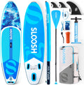 SLOOSH Inflatable Stand Up Paddle Board, 10'6' Paddle Boards with Premium Accessories, Non-Slip EVA Deck, Ultra-Light Carry Bag Pump, Ripple SUP for Youth & Adults of All Skill Levels