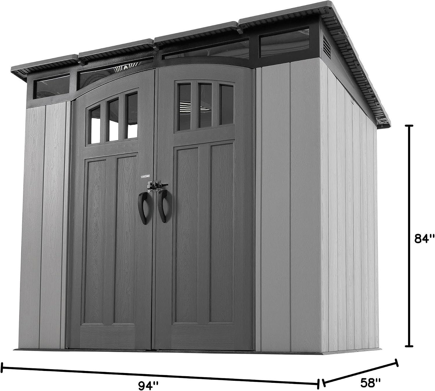 LIFETIME 8 x 5 Ft. Modern Outdoor Storage Shed