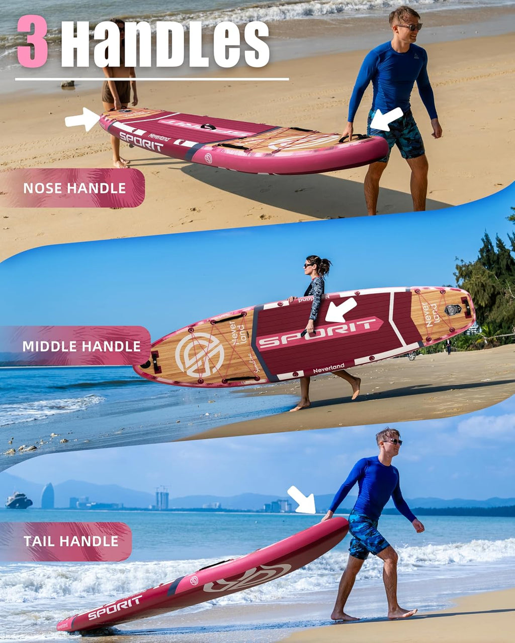 11'6×35' Super Wide Inflatable Stand Up Paddle Board, Ultra Stable SUP Board for Adults, 450lb Capacity with Shoulder Strap, 100L Backpack, Removable US Fin, Floating Paddle, Safety Leash