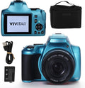 4K Digital Camera with 64 MP, 10x Optical Zoom, 3.0' LCD Display, LED Flash, Auto Focus, Macro Mode, 4K Video Recording, Memory Included, Photography and Vlog Camera