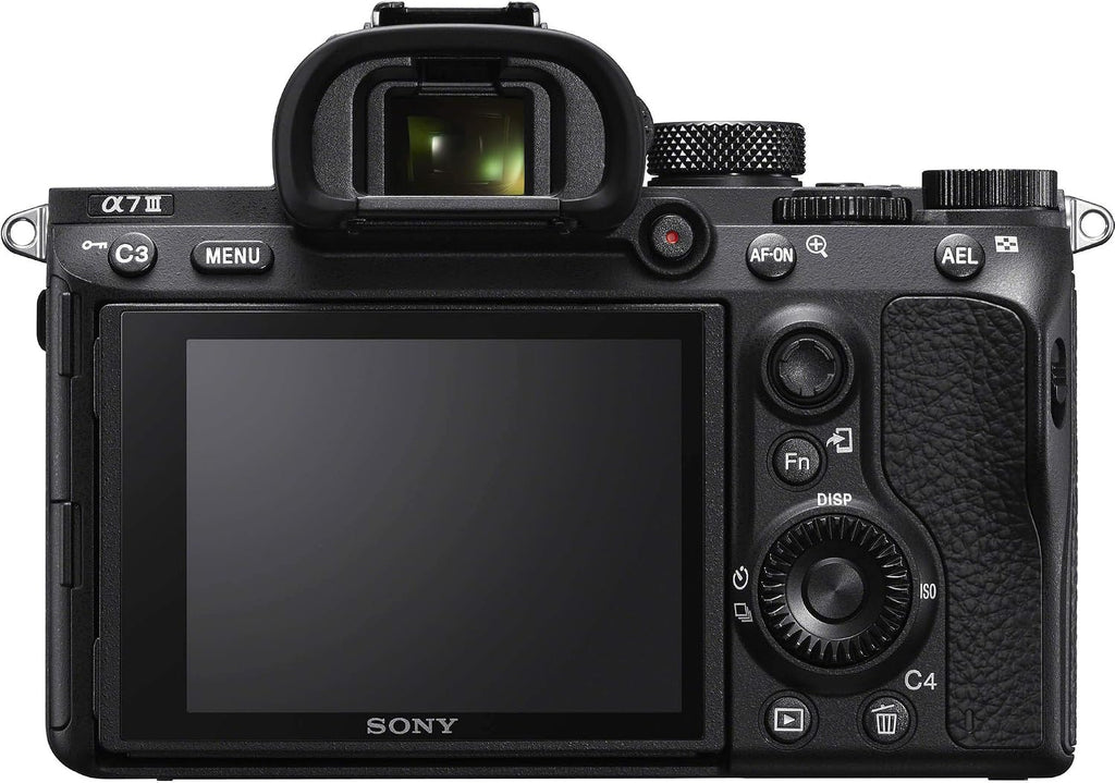 Sony Alpha a7 III Mirrorless Digital SLR Camera with 28-70mm Lens Kit + Prime TTL Accessory Bundle with 128GB Memory & Photo/Video Editing Software