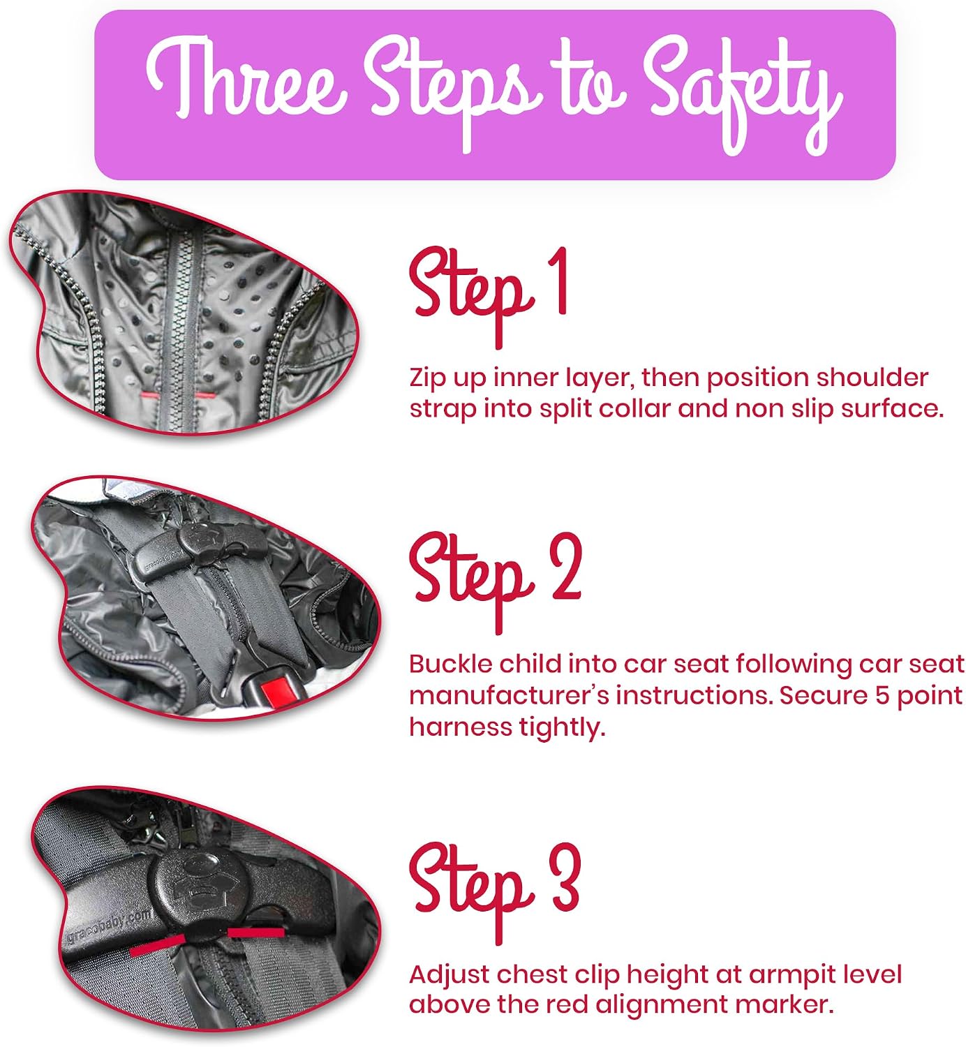 ONE KID The Road Coat Down | Car Seat Safe Winter Jacket | Crash Tested | Unisex | 12 Months-8 Years