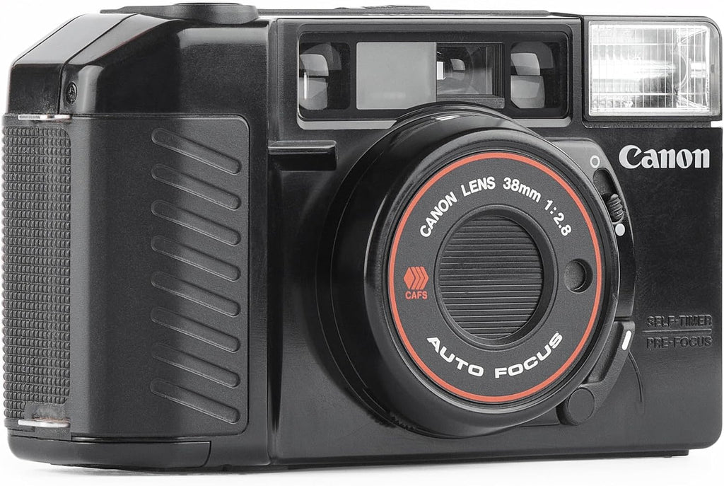 Canon Sure Shot 35mm point and shoot film camera with 38 mm f/2.8 Lens (Renewed)