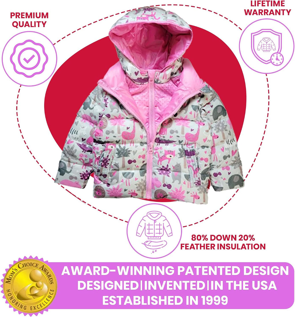 ONE KID The Road Coat Down | Car Seat Safe Winter Jacket | Crash Tested | Unisex | 12 Months-8 Years