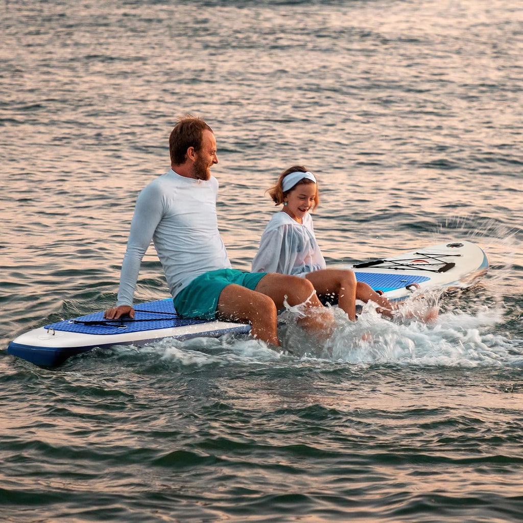 Abahub Inflatable SUP, Wide 10'6' x 31'/34' iSUP, Standup Paddleboard with Adjustable SUP Kayak Paddle, for Yoga, Paddle Board, Kayaking, Surf, Canoe, Fishing