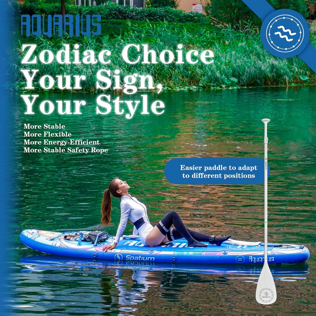 Spatium 11'5'x32' Magnetic Cup Holder Touring Paddle Board Stand Up Paddle Board for Adults,440lb Capacity SUP Board with Camera Mount for Youth & Adults of All Skill Levels