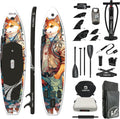 iTAOSTAR Novelty 11'6' x 35' Inflatable Stand Up Paddle Board with Seat- Stable SUP Board for Adults - Portable Paddleboard for Yoga, Surfing, Fishing - Includes Full Accessories Kit
