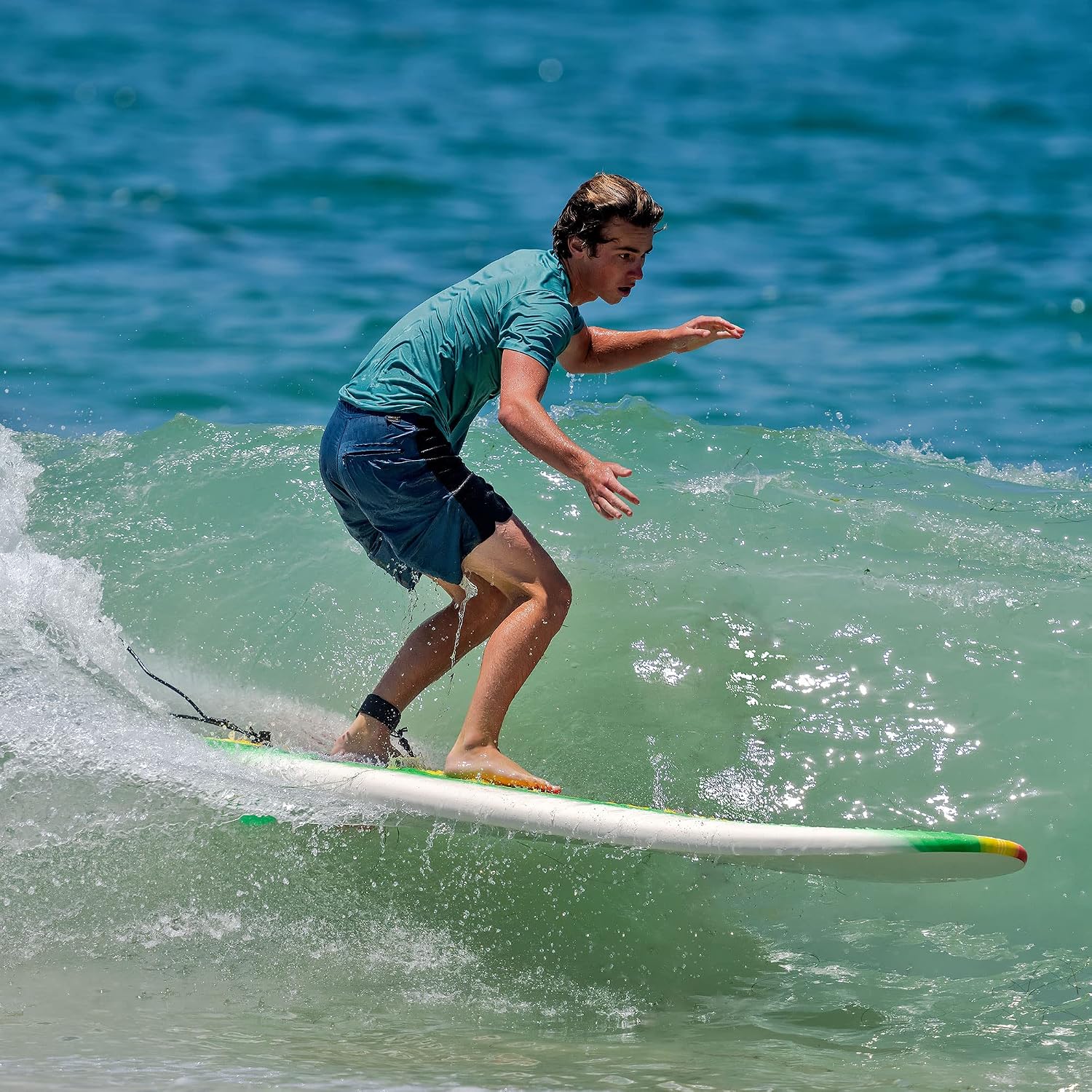 Wavestorm - Classic Soft Top Foam 8ft Surfboard