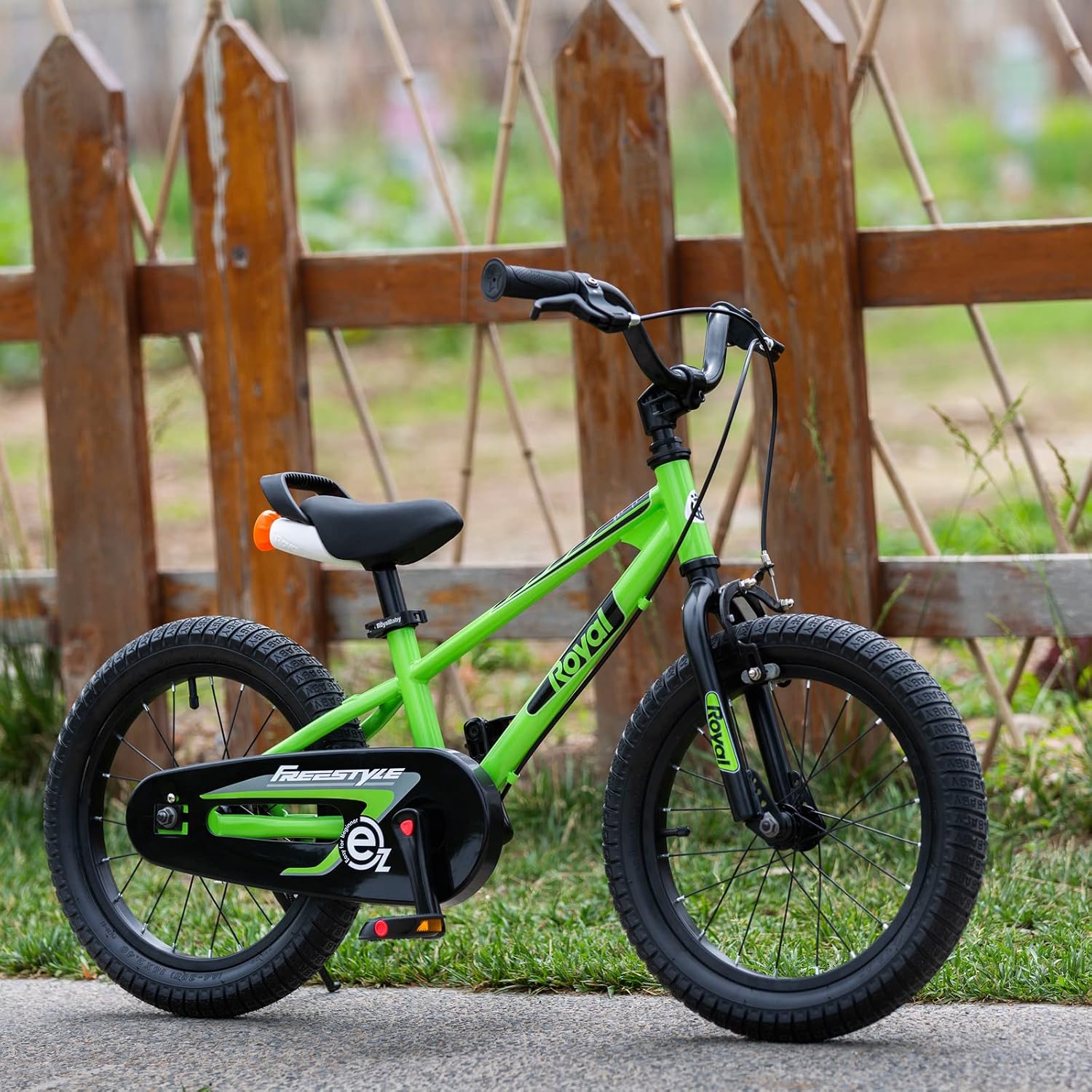 RoyalBaby EZ Kids Bike 12 14 16 18 20 Inch Balance Pedal 2-in-1 Training Bicycle Boys Girls Ages 3 to 12 Years Easy Learn for Beginners