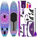 Inflatable Paddle Board for Adult, Paddle Board for All Skill Levels, Wide SUP Board with Primium Accessories Include SUP Carry Bag, Hand Pump, 10L Waterproof Bag