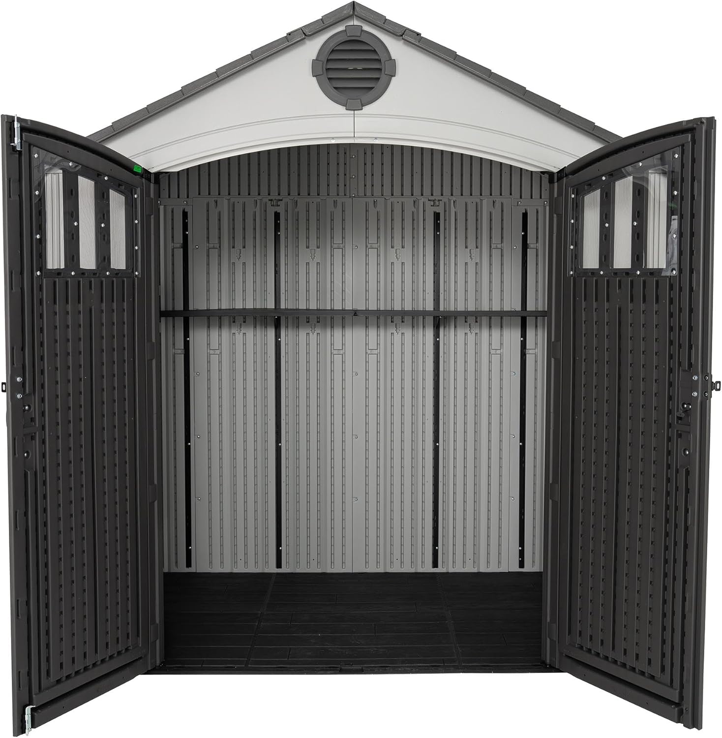 Lifetime Outdoor Storage Shed, 8 x 5 Foot, Gray