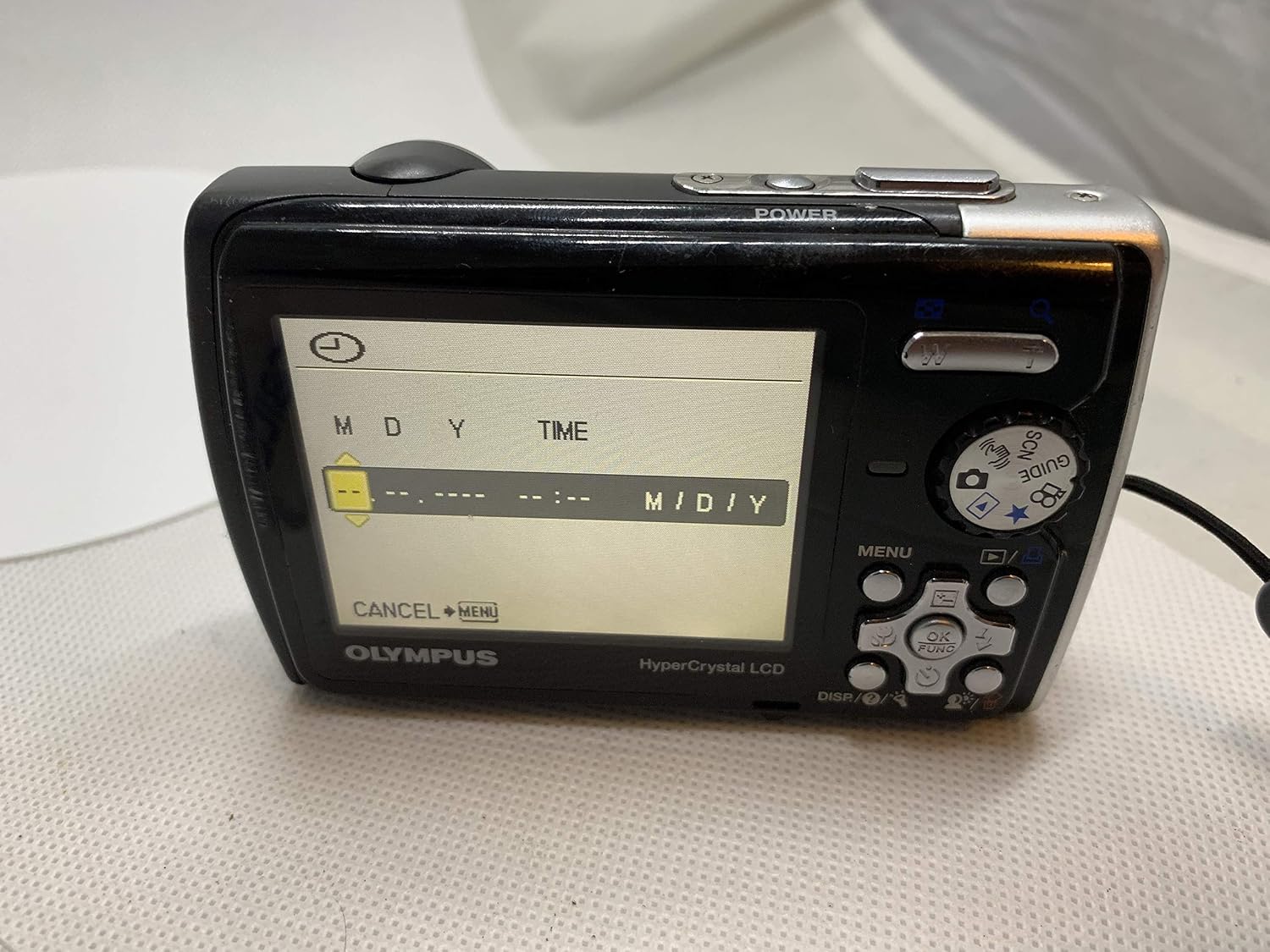 OM SYSTEM OLYMPUS Stylus 850SW 8MP Digital Camera with 3x Optical Zoom (Black)
