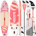 SLOOSH Inflatable Stand Up Paddle Board, 10'6' Paddle Boards with Premium Accessories, Non-Slip EVA Deck, Ultra-Light Carry Bag Pump, Ripple SUP for Youth & Adults of All Skill Levels