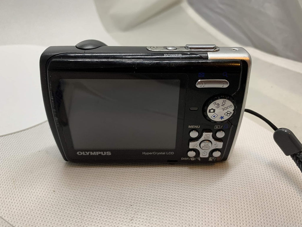 OM SYSTEM OLYMPUS Stylus 850SW 8MP Digital Camera with 3x Optical Zoom (Black)