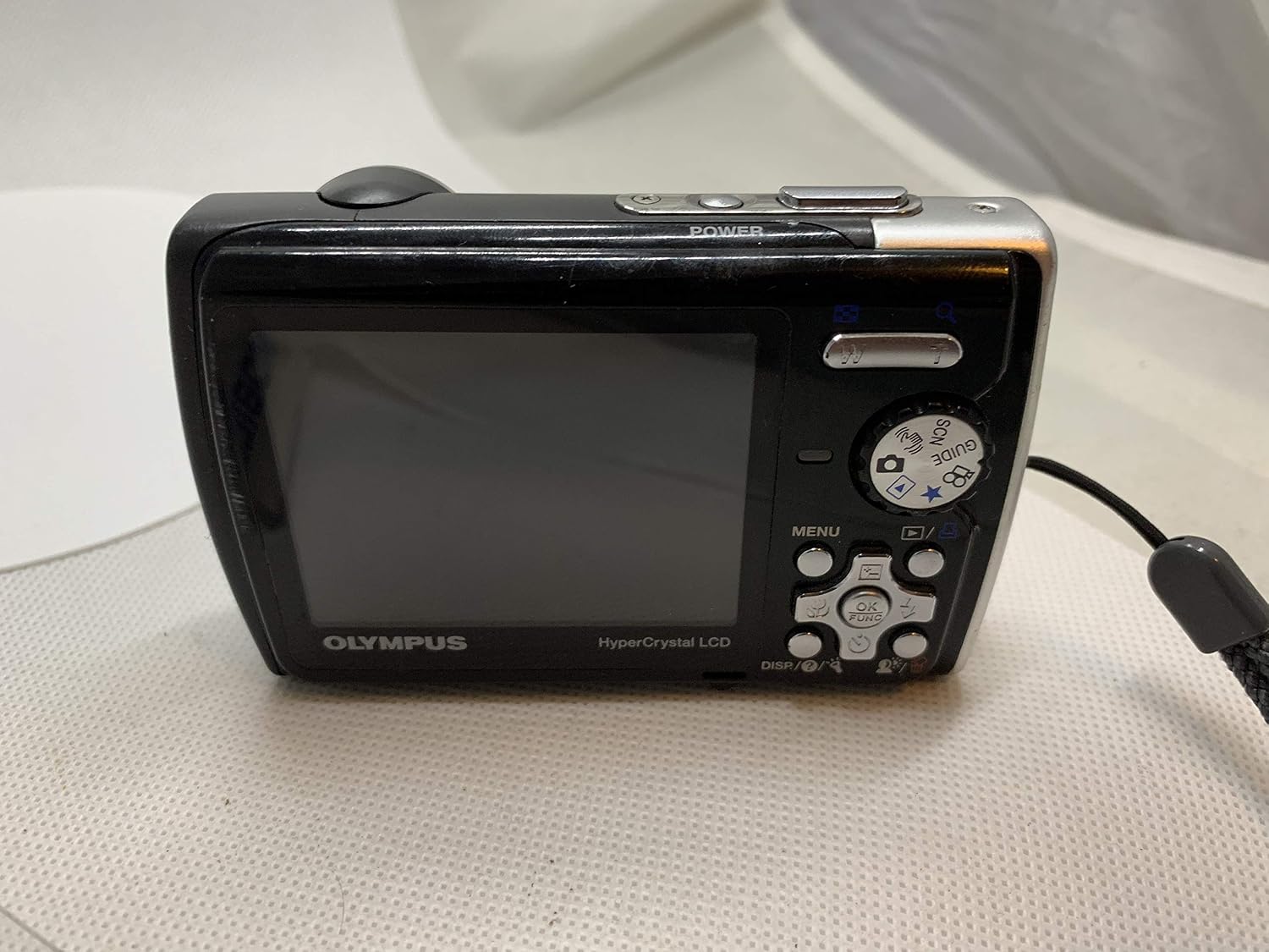 OM SYSTEM OLYMPUS Stylus 850SW 8MP Digital Camera with 3x Optical Zoom (Black)