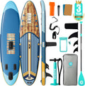 Niphean Inflatable Stand Up Paddle Board with SUP Accessories, Anti-Slip EVA Deck, 10'6'' Inflatable Paddle Boards for Adults & Youth of All Skill Levels