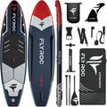11'6x35'' Extra Wide Inflatable Paddle Board, 450lb Capacity Stand Up Paddle Board for Adults (x3), Stable Inflatable SUP, All Skill Levels, 3 Handles, 100L Backpack, 3PCS Paddle, 5L Dry Bag
