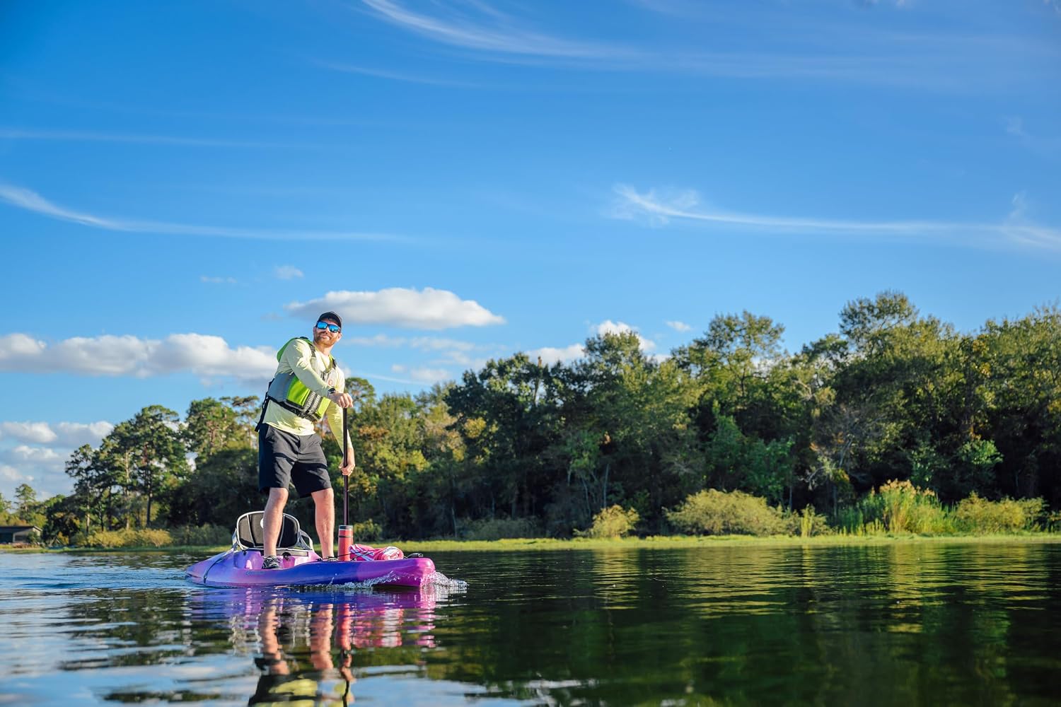 Perception Hi Life | Sit on Top Kayak for Adults | Hybrid SUP Stand up Paddle Board Kayak
