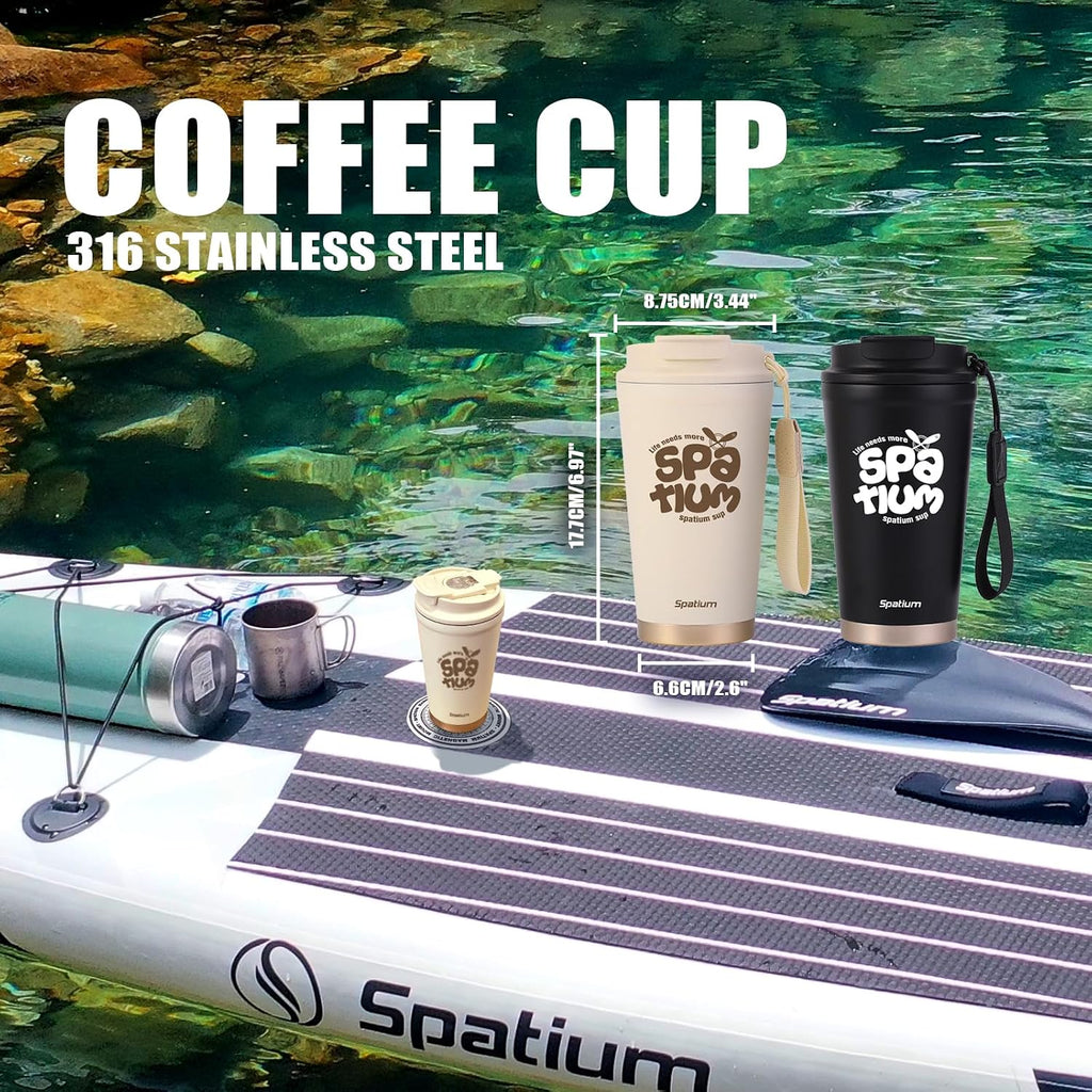 Spatium 11'5'x32' Magnetic Cup Holder Touring Paddle Board Stand Up Paddle Board for Adults,440lb Capacity SUP Board with Camera Mount for Youth & Adults of All Skill Levels