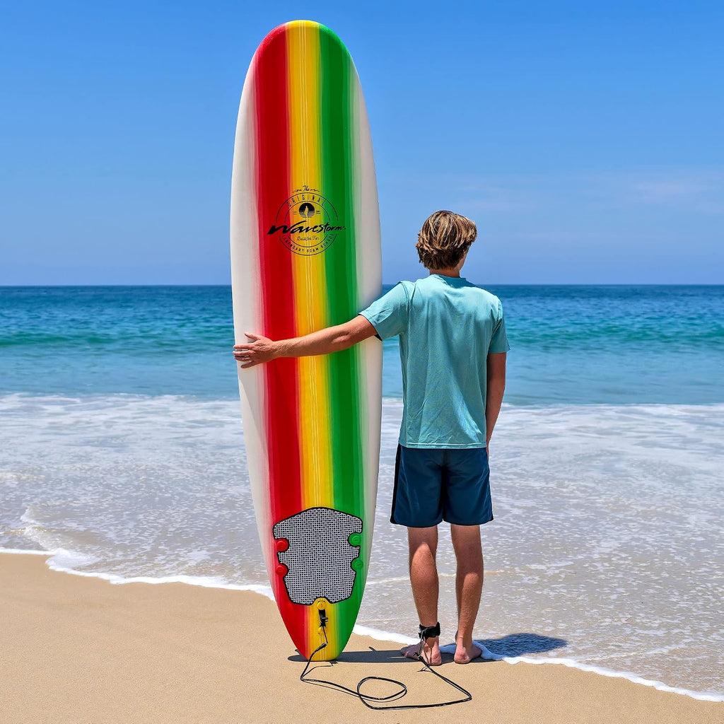 Wavestorm - Classic Soft Top Foam 8ft Surfboard