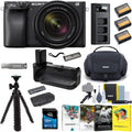 Sony a6400 Mirrorless Digital Camera with 18-135mm Lens Ultimate Bundle (10 Items)