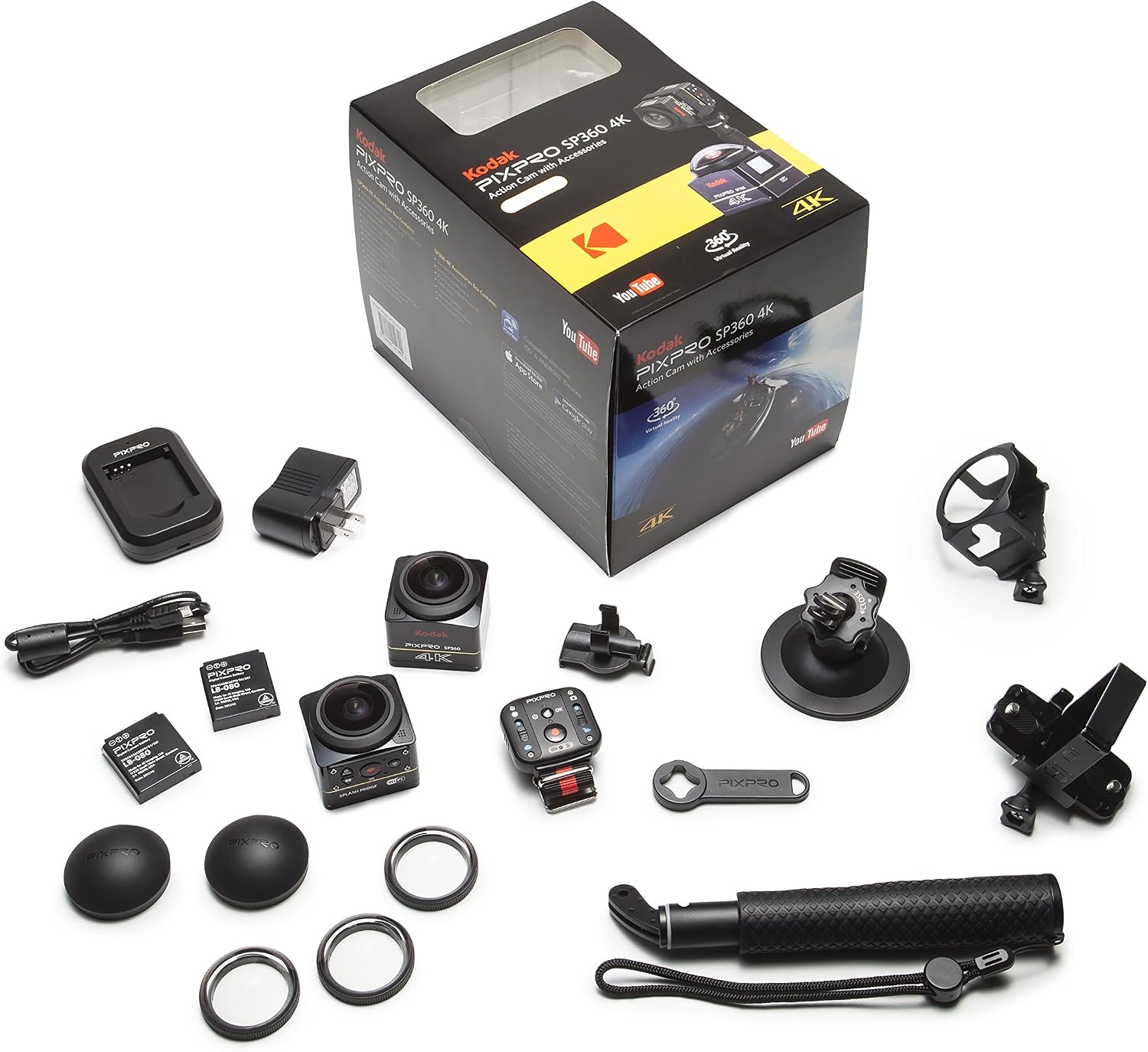 Kodak PIXPRO SP360 4K Dual Pro Pack VR Camera