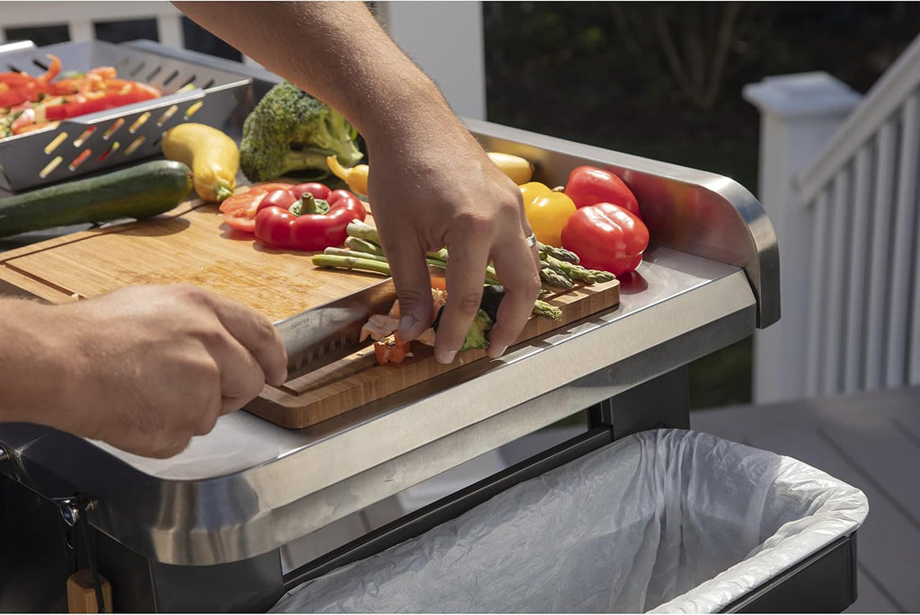 Cuisinart CPT-194 Outdoor Stainless Steel Grill Prep Table
