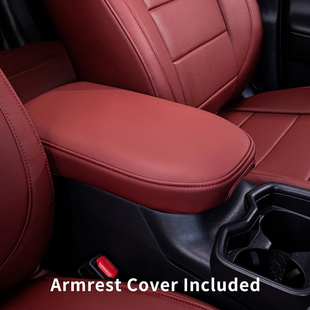 coverdream Tucson Front Seat Covers Custom Fit for 2022-2025 2026 Hyundai Tucson SEL,XRT,SE,N Line,Limited(Not fit Hybird/PHEV) SUV,Waterproof Faxu Leather Seat Protector(2-Pack,Beige)