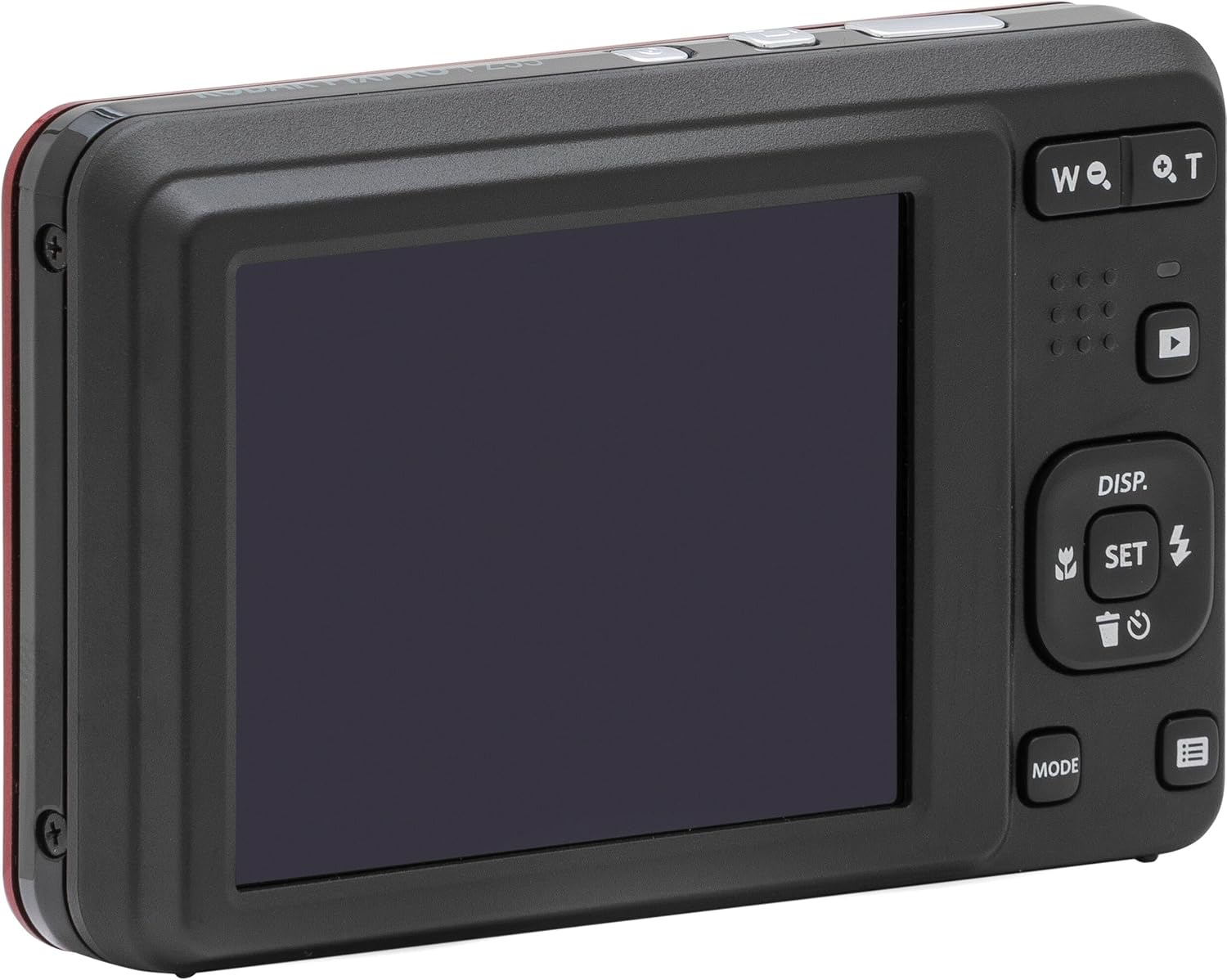 Kodak PIXPRO FZ55 Red 16MP Digital Camera 5X Optical Zoom 28mm Wide Angle 1080P Full HD Video 2.7' LCD Camera + 64GB Card and Reader + Case + Memory Wallet + Tripod + Cleaning Bundle