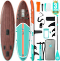 Niphean Inflatable Stand Up Paddle Board with SUP Accessories, Anti-Slip EVA Deck, 10'6'' Inflatable Paddle Boards for Adults & Youth of All Skill Levels