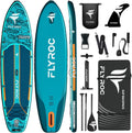 11'6x35'' Extra Wide Inflatable Paddle Board, 450lb Capacity Stand Up Paddle Board for Adults (x3), Stable Inflatable SUP, All Skill Levels, 3 Handles, 100L Backpack, 3PCS Paddle, 5L Dry Bag