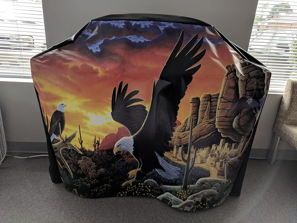 Custom Personalized BBQ Kettle Grill Cover (Kettle Cover)