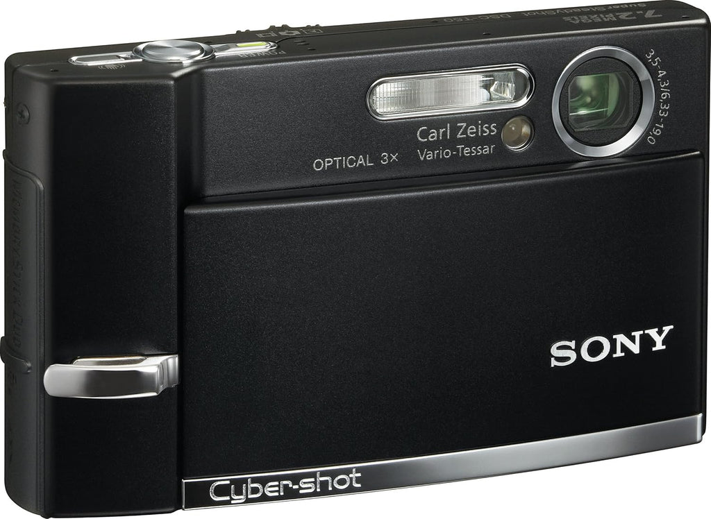 Sony Cybershot DSC-T50 7.2MP Digital Camera with 3x Optical Zoom (Black)