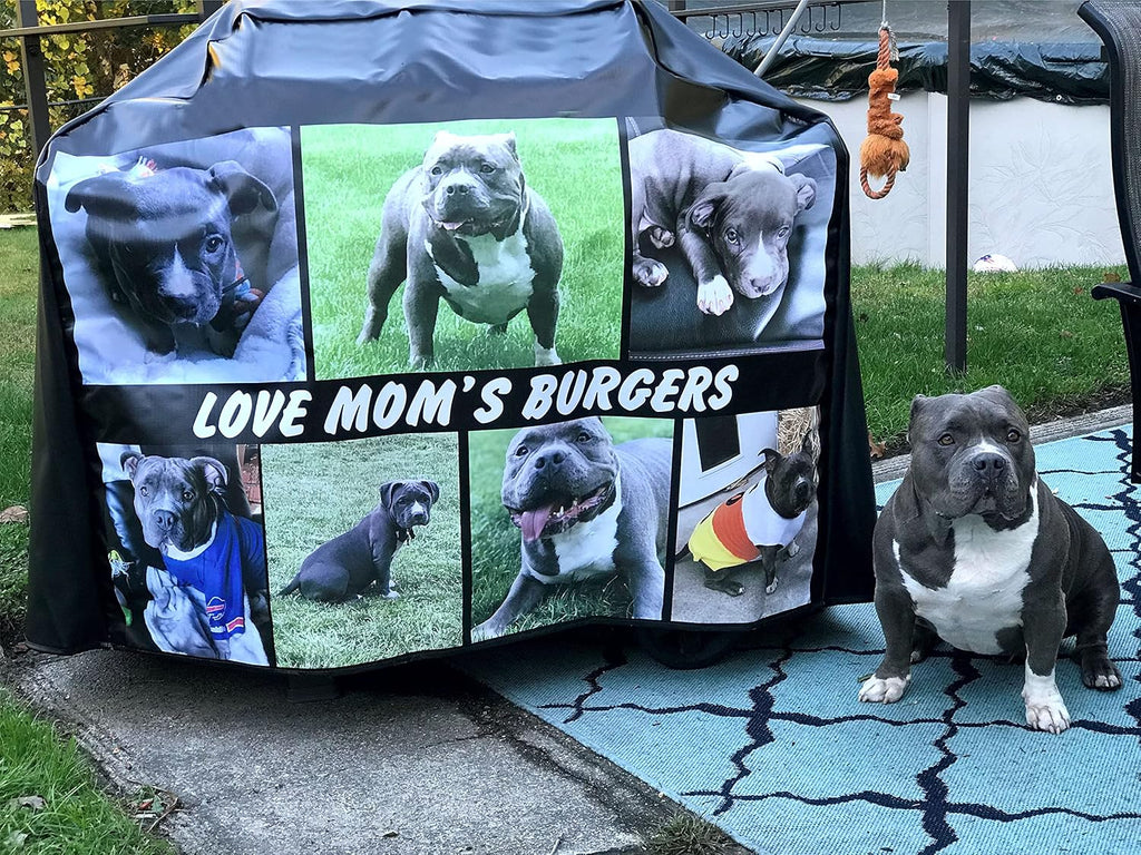 Custom Personalized BBQ Smoker Grill Cover (Smoker Square)