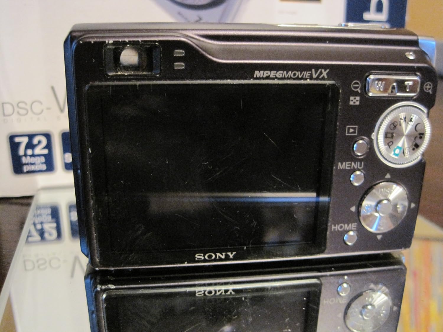 Sony Cybershot DSCW80 7.2MP Digital Camera with 3x Optical Zoom and Super Steady Shot (Black)