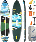ESUP 11'6 ×34/35' Super Wide Inflatable Paddle Board with SUP Accessories, Extra Stable Stand Up Paddleboards for 2+1 Persons/Family/Beginner/Yoga, w/Shoulder Strap All-Round Sup Board