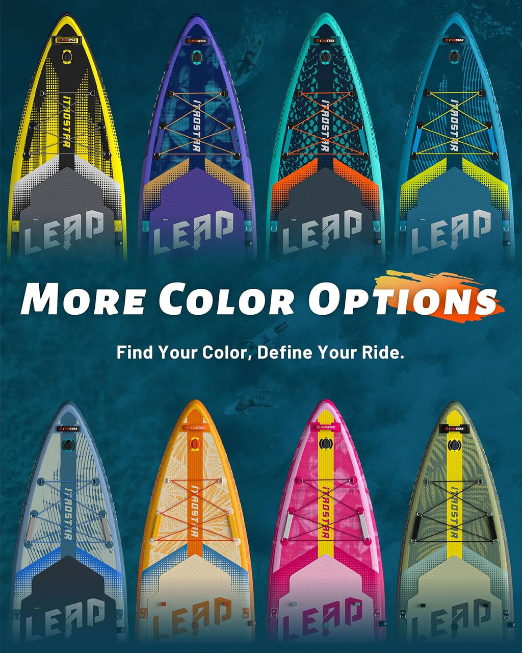 iTAOSTAR Lead 12' × 35' / 11' × 33' Stand Up Paddle Board Inflatable, Extar Wide SUP Board with 5 Fins Stable Design for Adults, Youth, All Skill Levels, Lakes, Oceans
