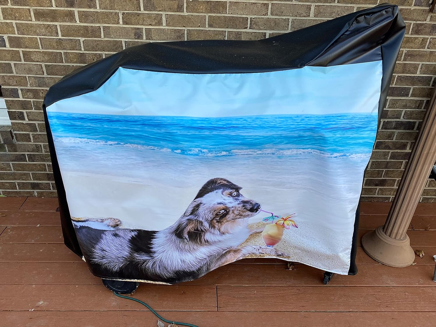 Custom Personalized BBQ Kettle Grill Cover (Kettle Cover)