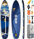 ESUP 11'6 ×34/35' Super Wide Inflatable Paddle Board with SUP Accessories, Extra Stable Stand Up Paddleboards for 2+1 Persons/Family/Beginner/Yoga, w/Shoulder Strap All-Round Sup Board