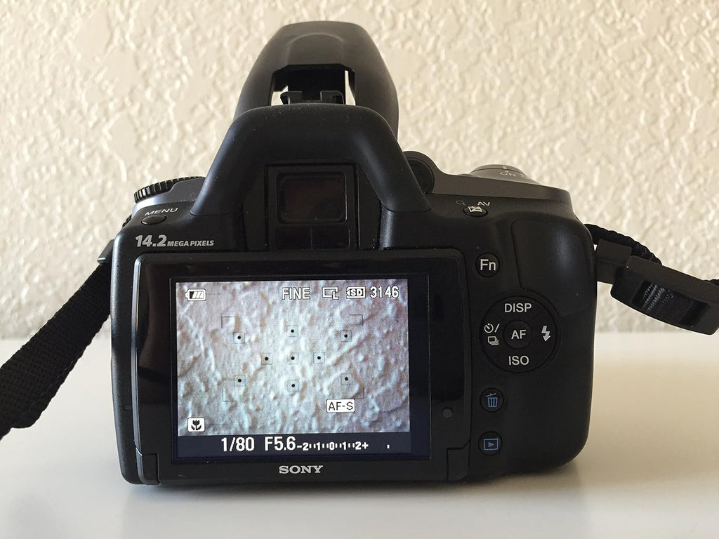 Sony Alpha A380L 14.2 MP Digital SLR Camera with Super SteadyShot INSIDE Image Stabilization and 18-55mm Lens