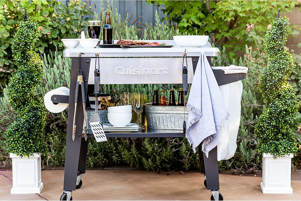 Cuisinart CPT-194 Outdoor Stainless Steel Grill Prep Table