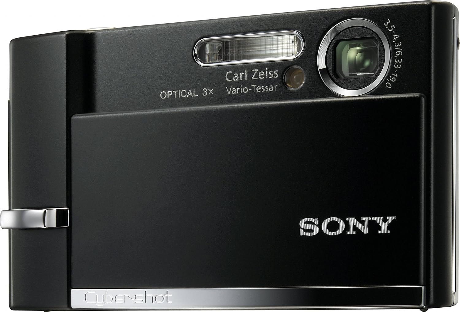 Sony Cybershot DSC-T50 7.2MP Digital Camera with 3x Optical Zoom (Black)