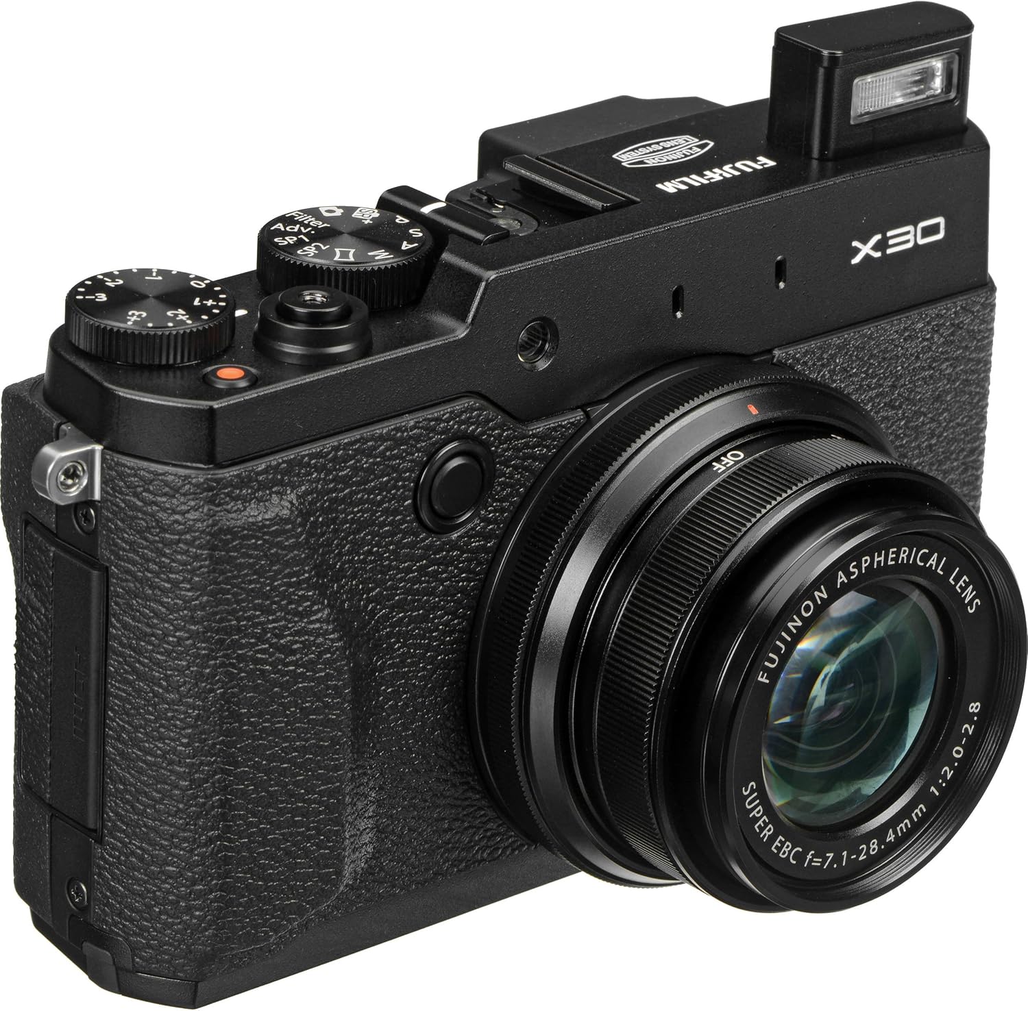 Fujifilm X30 12 MP Digital Camera with 3.0-Inch LCD (Black)