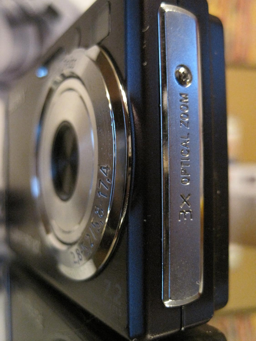Sony Cybershot DSCW80 7.2MP Digital Camera with 3x Optical Zoom and Super Steady Shot (Black)