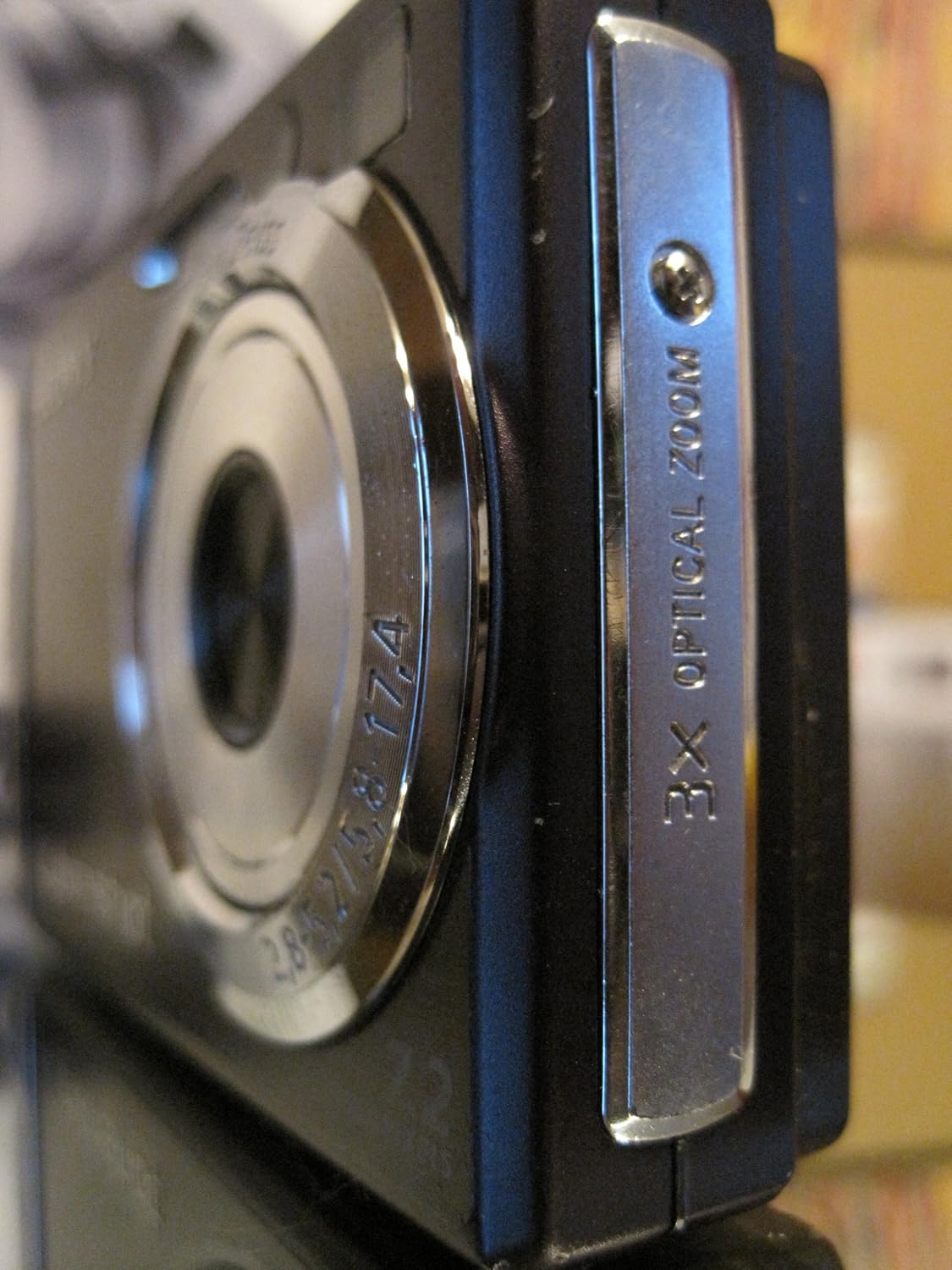 Sony Cybershot DSCW80 7.2MP Digital Camera with 3x Optical Zoom and Super Steady Shot (Black)