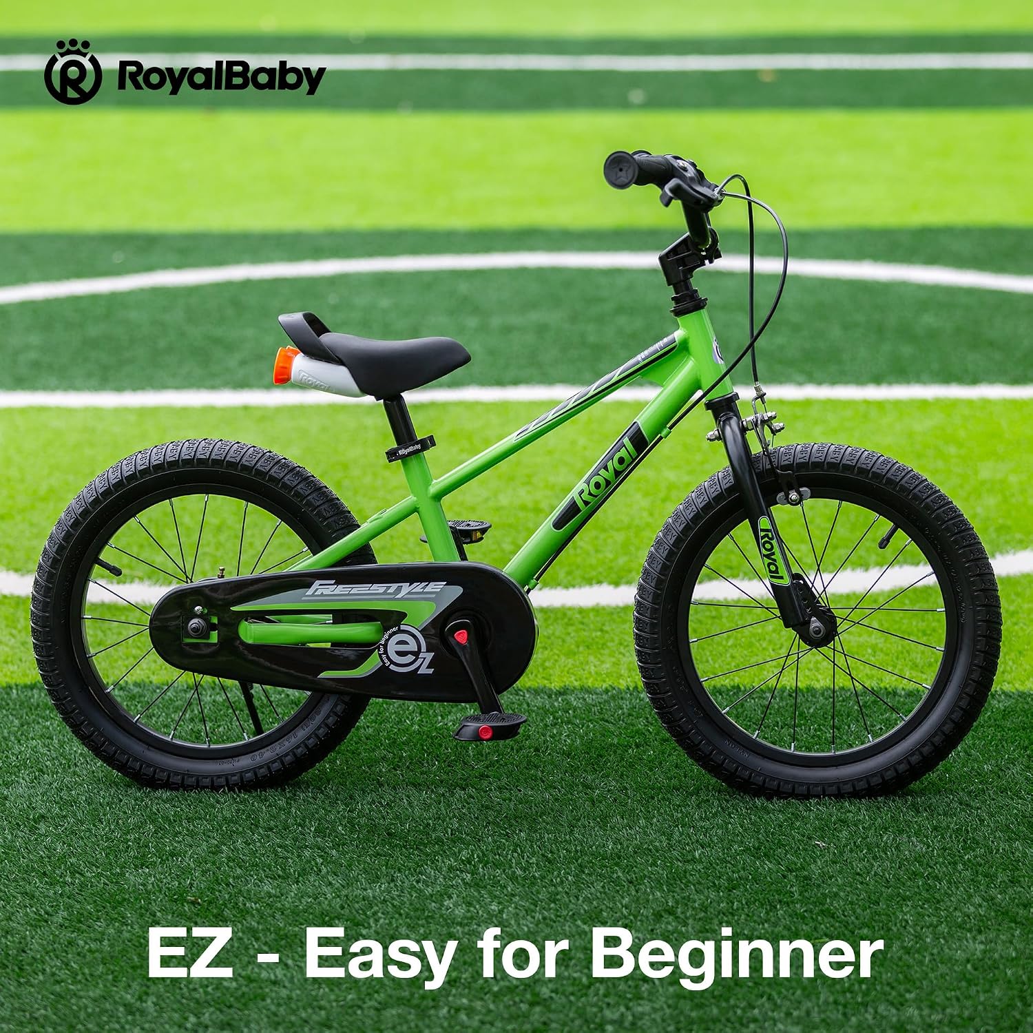 RoyalBaby EZ Kids Bike 12 14 16 18 20 Inch Balance Pedal 2-in-1 Training Bicycle Boys Girls Ages 3 to 12 Years Easy Learn for Beginners